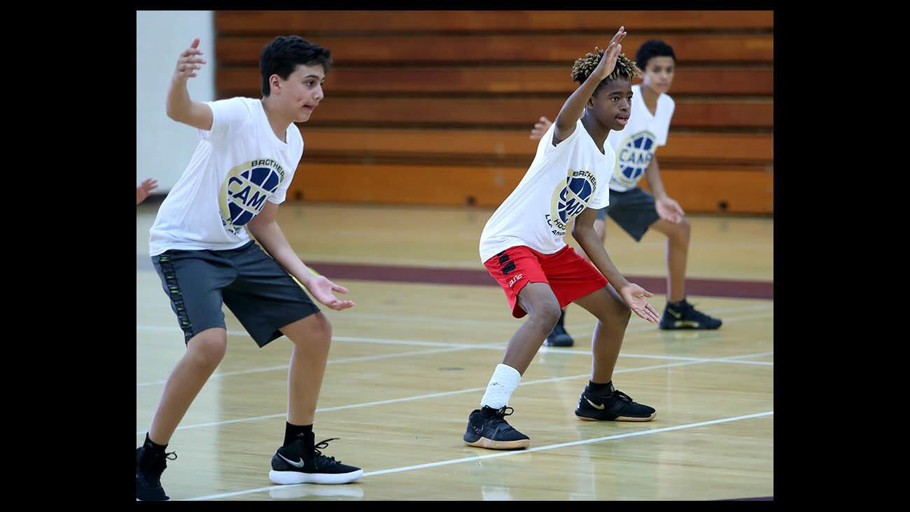 Photo Gallery: Brothers Hoops Skills (Basketball) Camp held at Hoover High