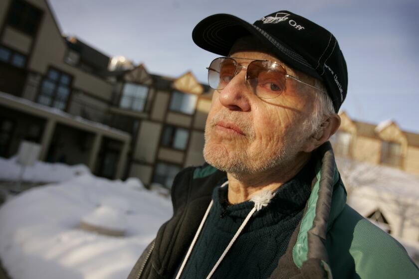 Director Haskell Wexler in Park City, Utah, in 2006, to promote his film "Who Needs Sleep?" at the Sundance Film Festival. The film explores crews working in the film and television industry, often clocking 15- to 18-hour days.