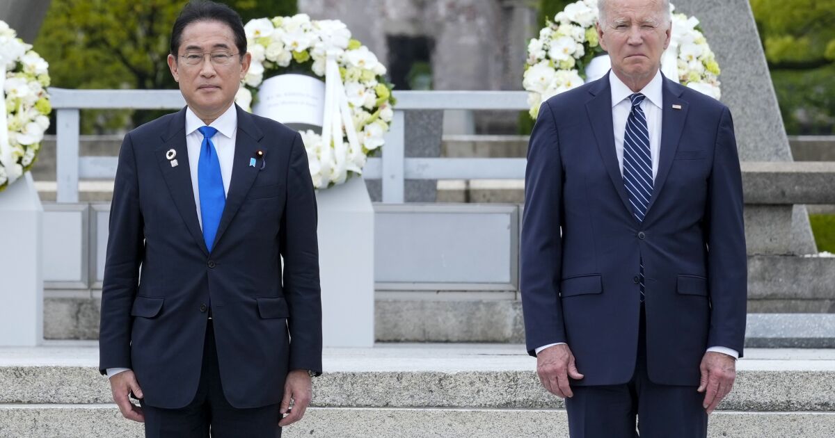 Biden pays tribute to Hiroshima survivors, makes no apologies