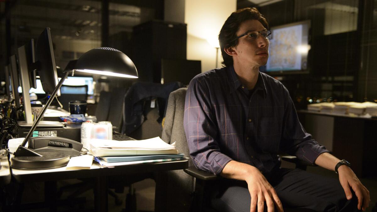 Adam Driver in a scene from "Midnight Special."