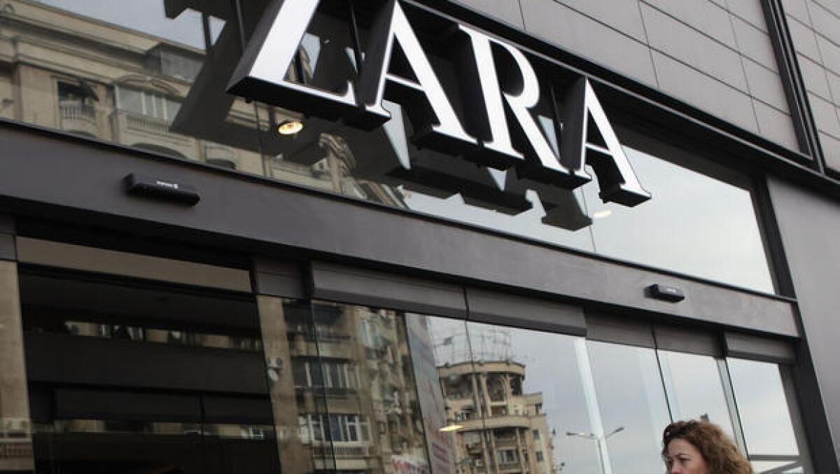 A Zara store.