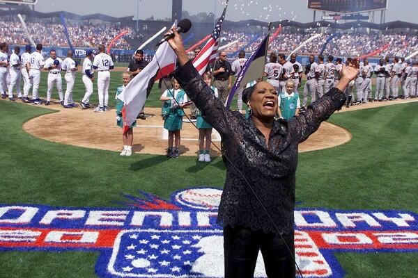 Patti LaBelle for the Dodgers