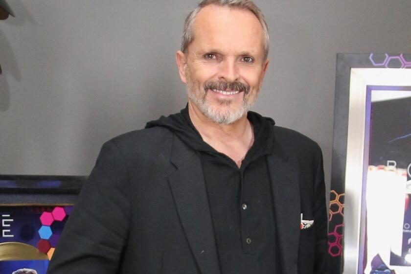 Una imagen de archivo del cantante Miguel Bosé.