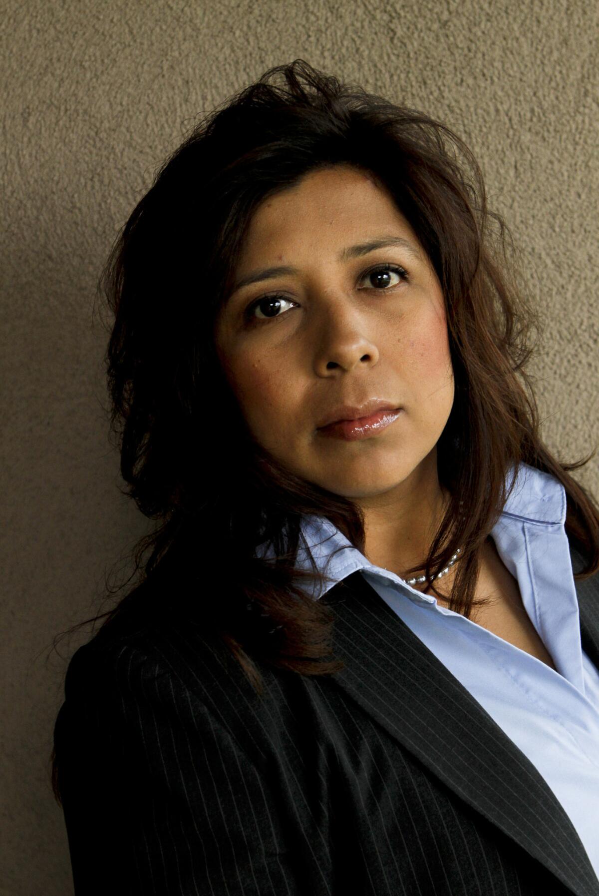 Montebello Mayor Christina Cortez, shown in 2011. She said after her husband's arrest that she "would urge everyone and the public to let this investigation take its course."