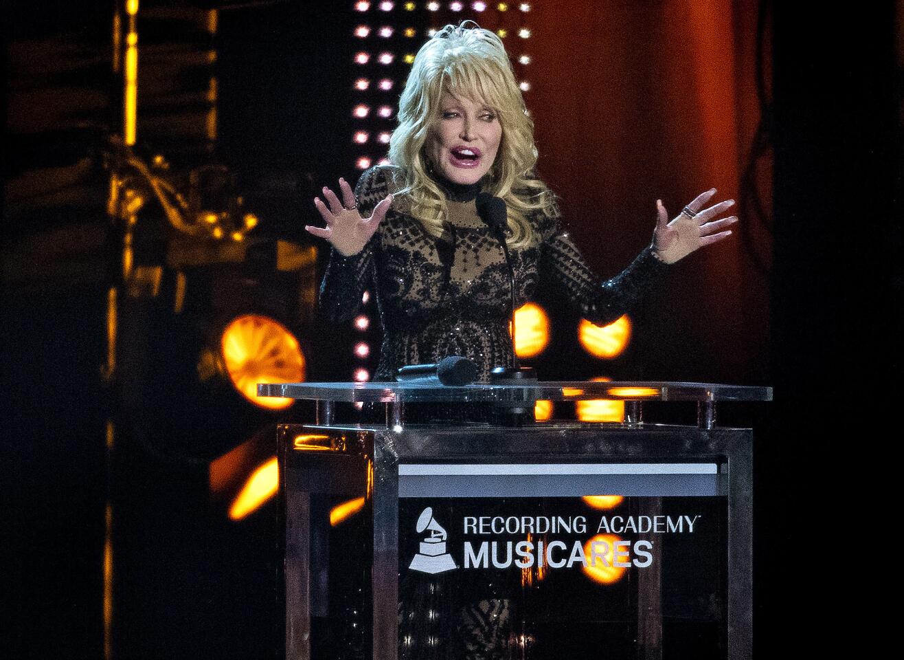 MusiCares salutes Dolly Parton on Grammy weekend