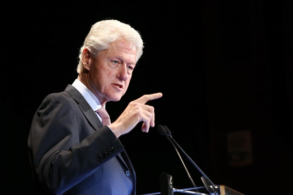 Former President Bill Clinton's support for the Affordable Care Act has been overshadowed by his comments about canceled plans.