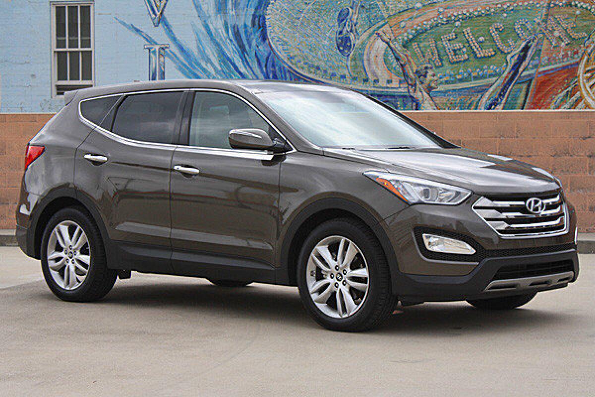 This loaded 2013 Hyundai Santa Fe Sport 2.0T has a sticker price of $35,925.