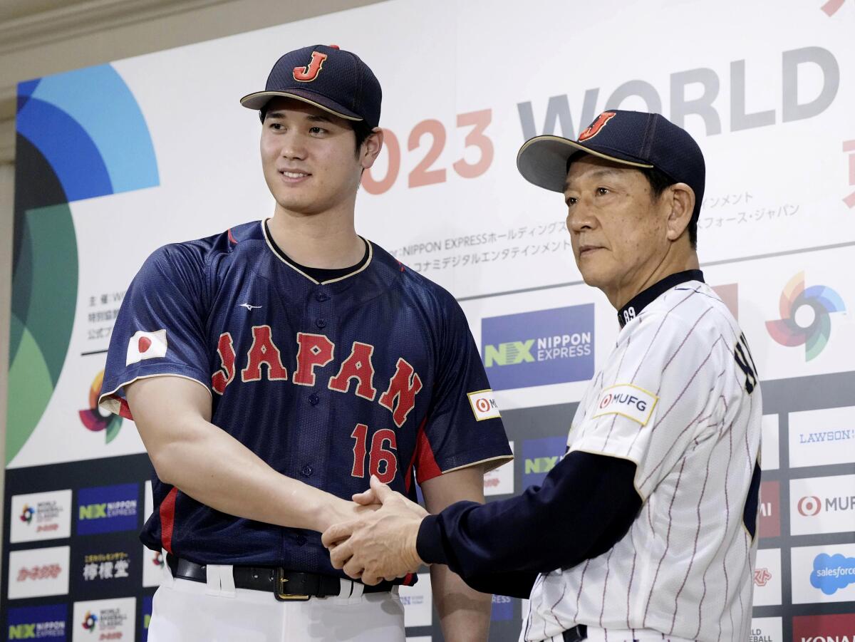 Ohtani, Darvish, Suzuki on Japan World Baseball Classic team - The