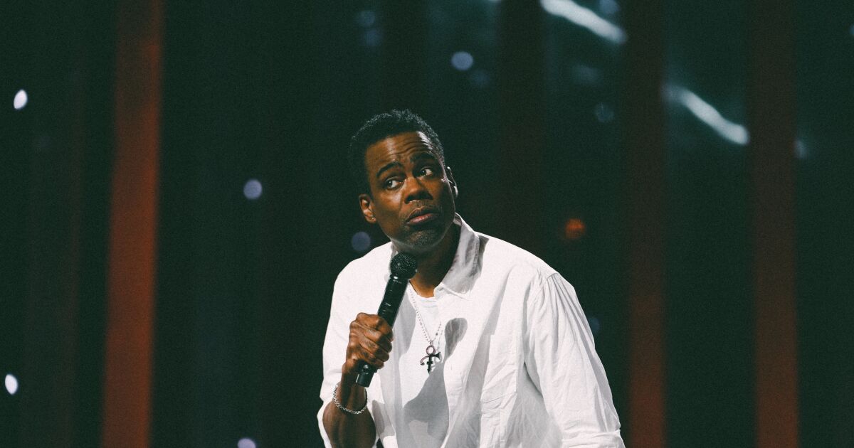 Chris Rock’s Netflix special packs a punch, despite some mistargets and live gimmick