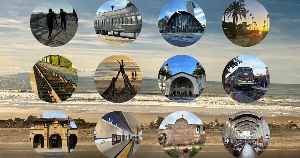Existem 7 viagens modernas que você pode fazer de trem saindo de Los Angeles Existem 7 viagens modernas que você pode fazer de trem saindo de Los Angeles