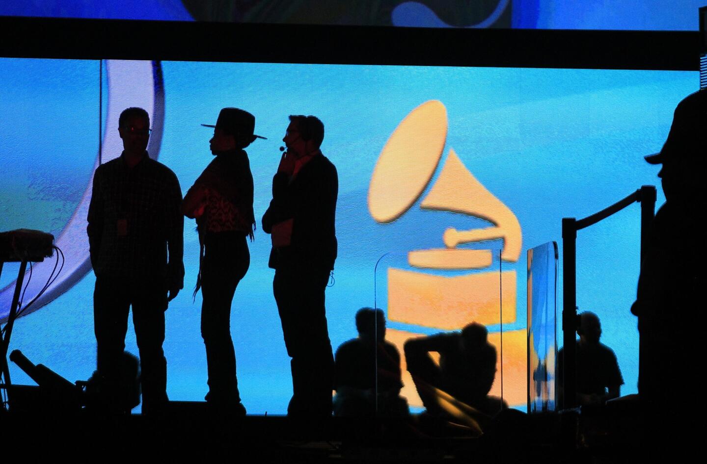 56th Grammy Awards rehearsal