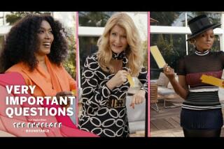 Janelle Monáe, Angela Bassett, and Laura Dern answer Very Important Questions