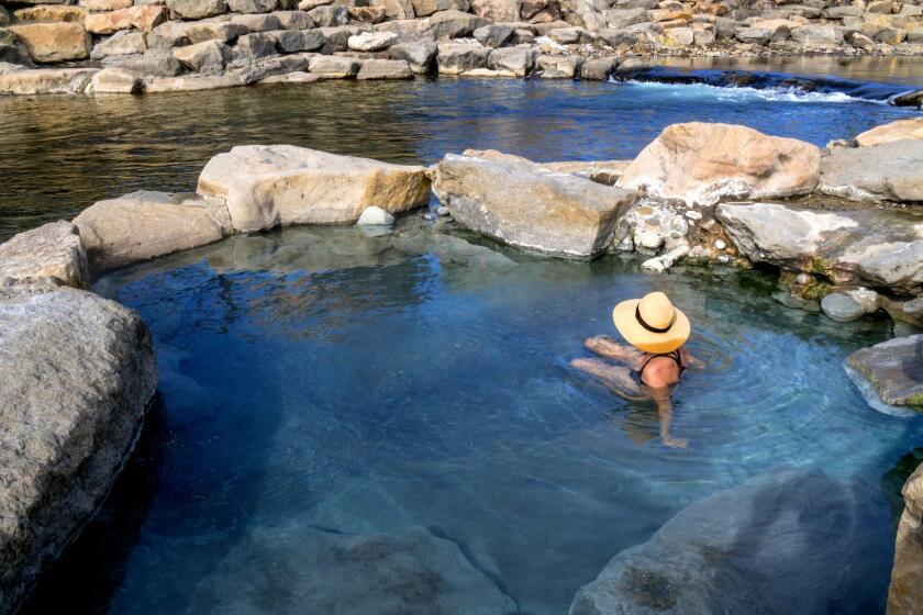 Geothermal heated pool by the San Juan River. Pagosa Springs, Colorado. ** OUTS - ELSENT, FPG, CM - OUTS * NM, PH, VA if sourced by CT, LA or MoD **