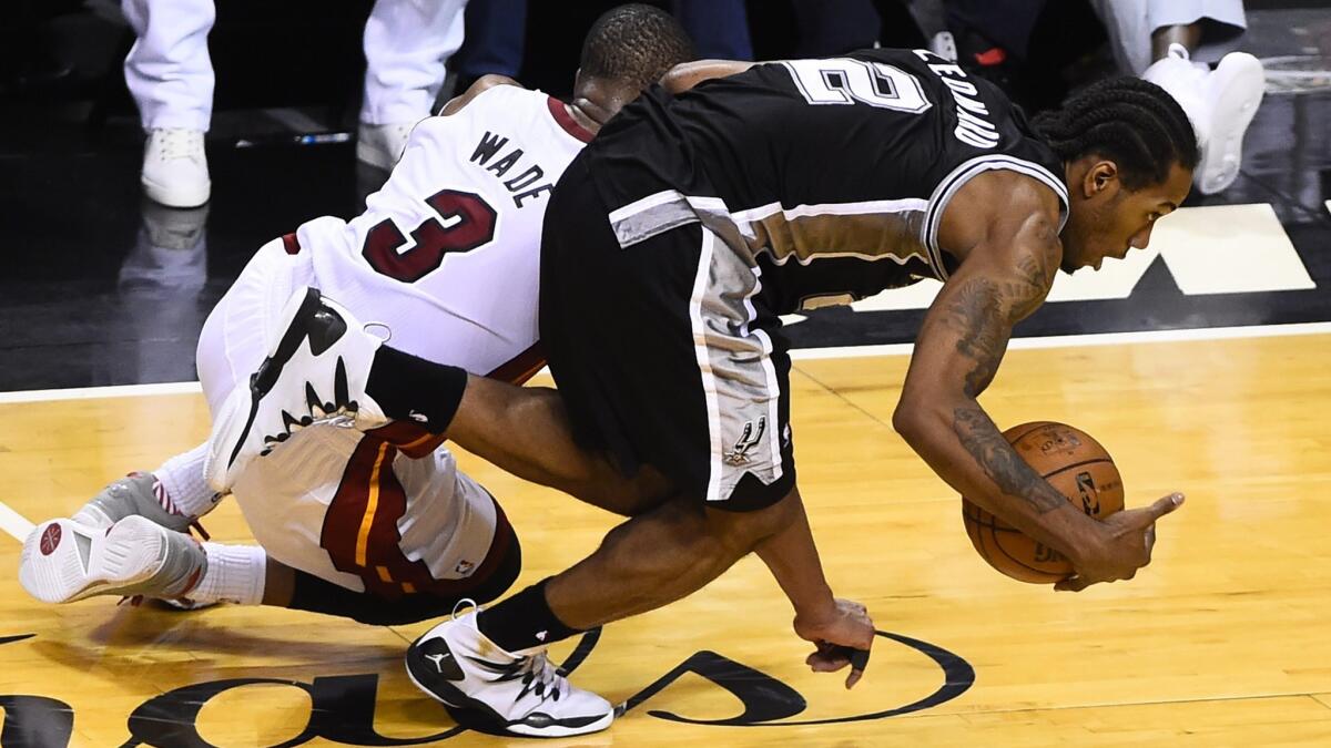 Five takeaways from Heat-Spurs Game 1 of the NBA Finals - Los Angeles Times