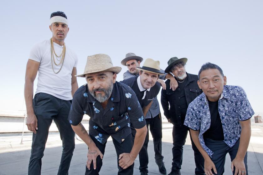 Ozomatli will perform at Oak Canyon Park in Silverado.