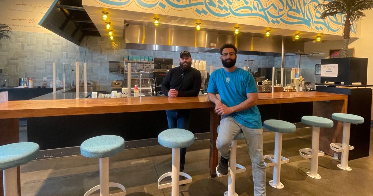 Arabic, Turkishstyle coffee is specialty at Finjan Coffee Co. The