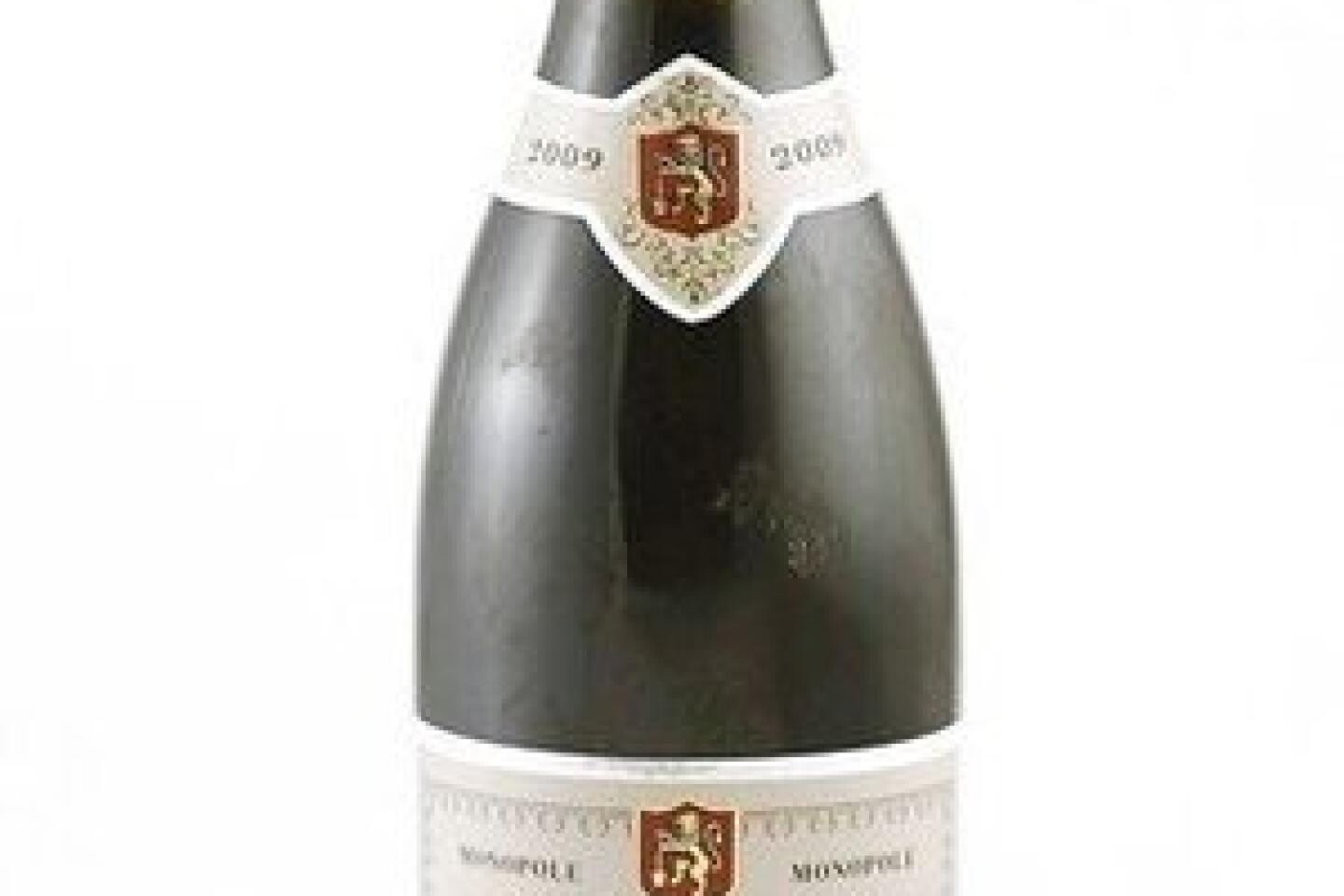 2009 Domaine Faiveley Mercurey 'Clos des Myglands, Premier Cru'.