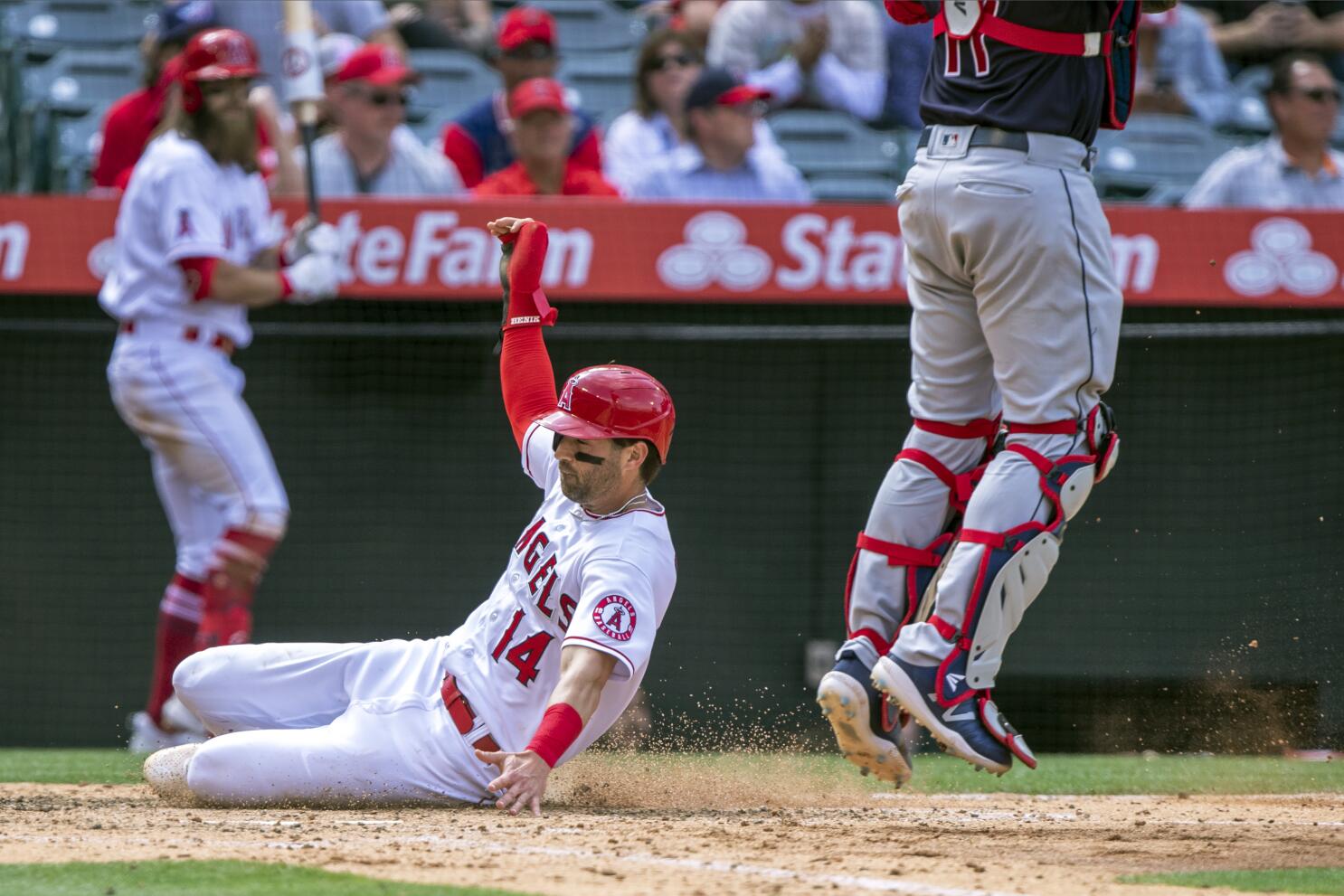 Scoreboard! Former Angel Brandon Marsh has been a big hit with