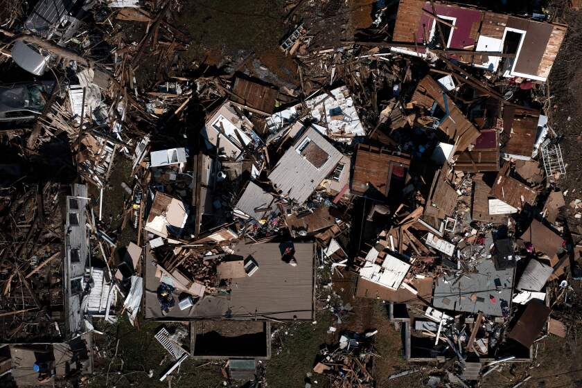The tornado destruction in Mayfield, Ky.