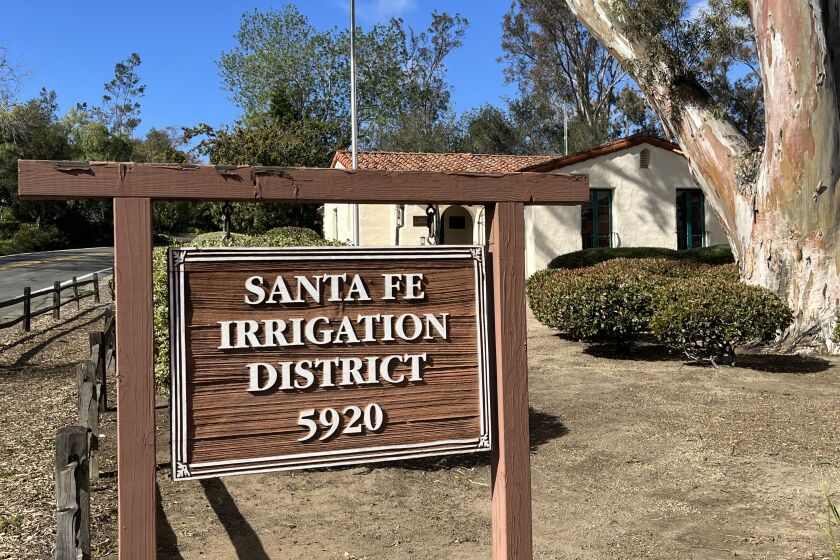 The Santa Fe Irrigation District offices.