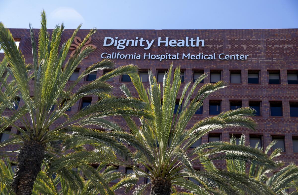  California Hospital Medical Center in Los Angeles. 