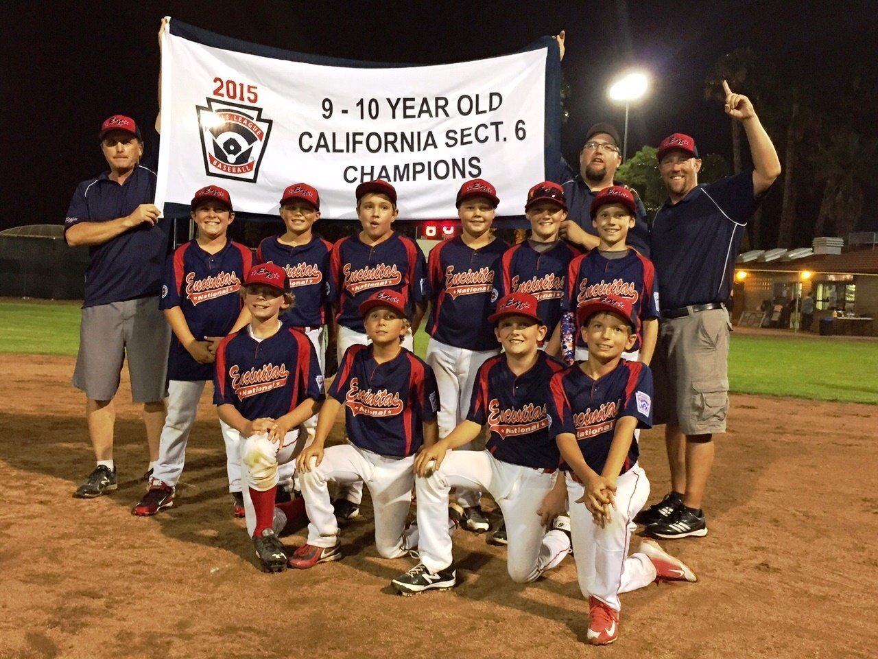 Encinitas National Little League 9 10 Year Old All Stars Capture Section 6 Title Encinitas Advocate
