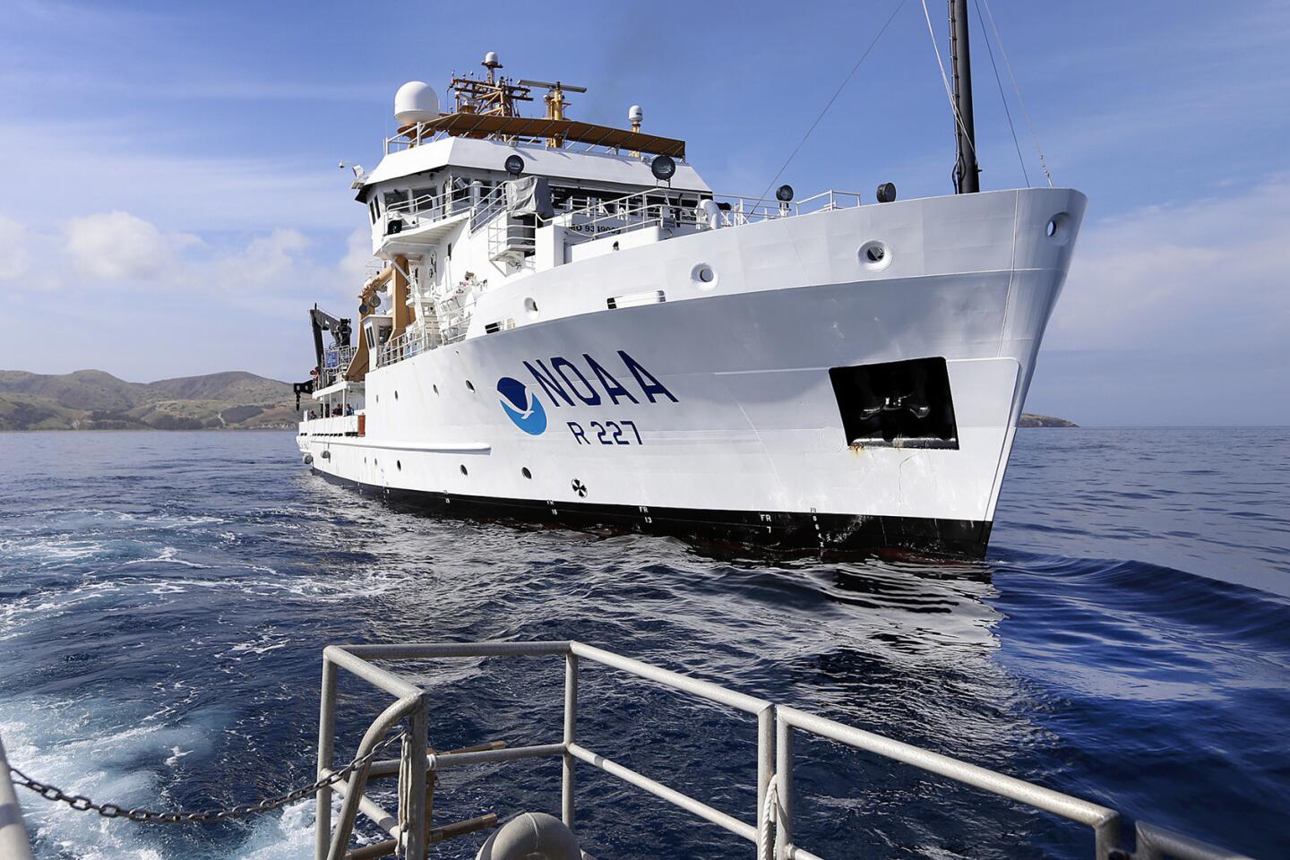 NOAA research ship Bell M. Shimada