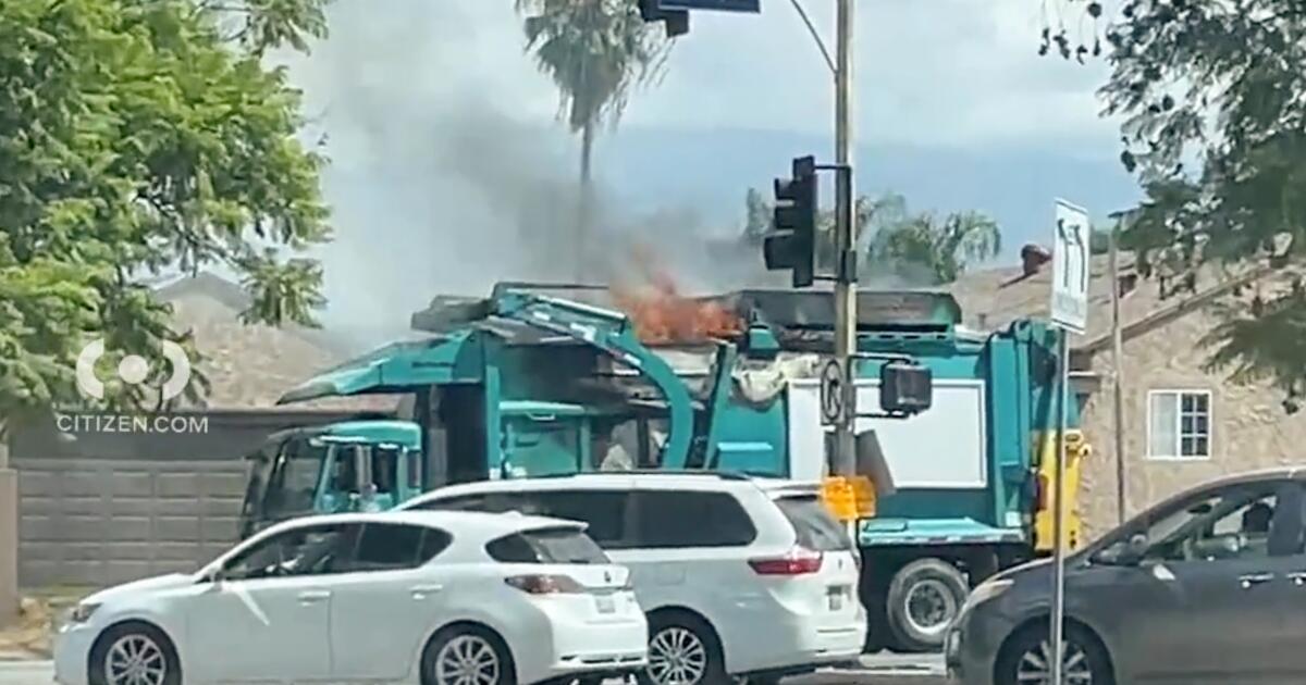 Sun Valley residents evacuated amid fears recycling truck will explode