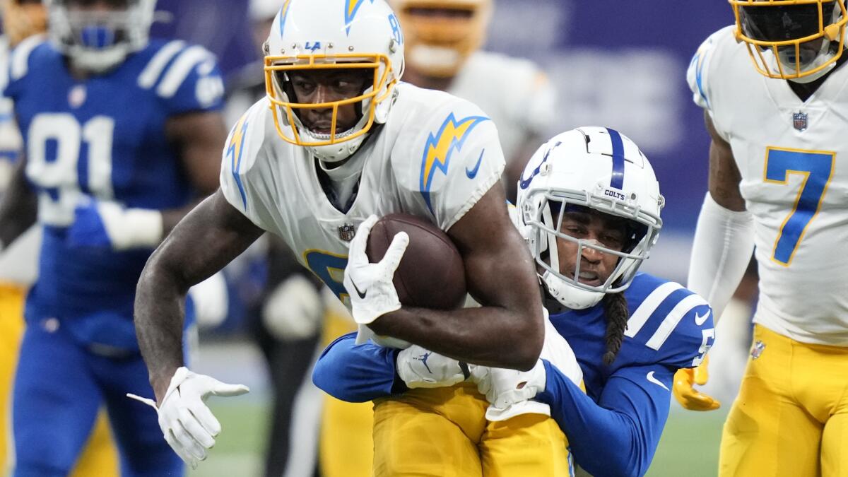 Five takeaways from Chargers' playoff-clinching win over Colts - Los  Angeles Times