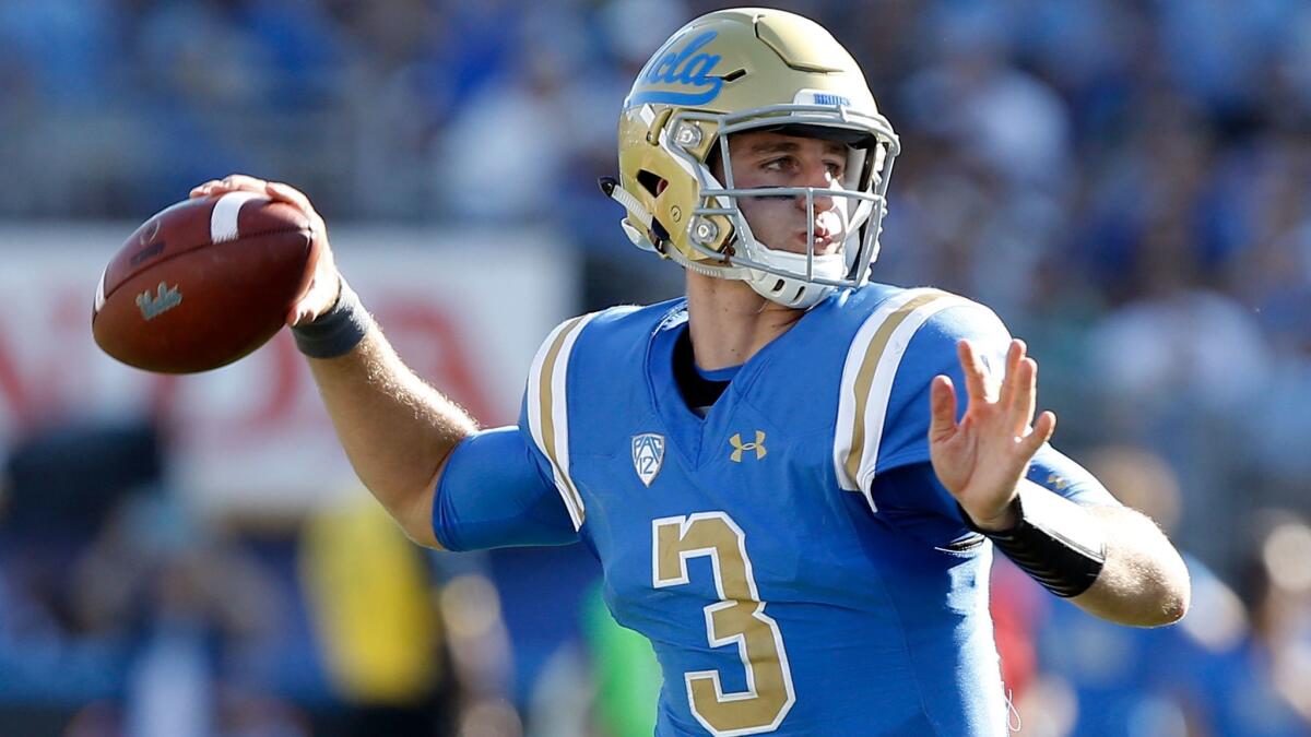 UCLA quarterback Josh Rosen is the best pure passer in the draft.