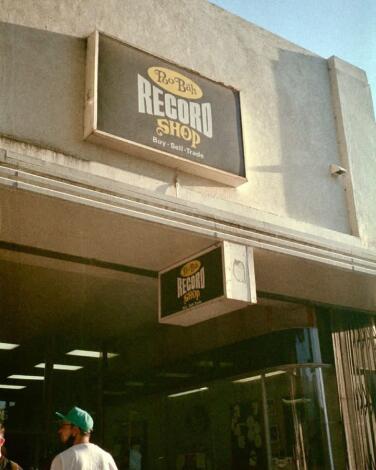 The Poo-Bah Record Shop in Los Angeles.
