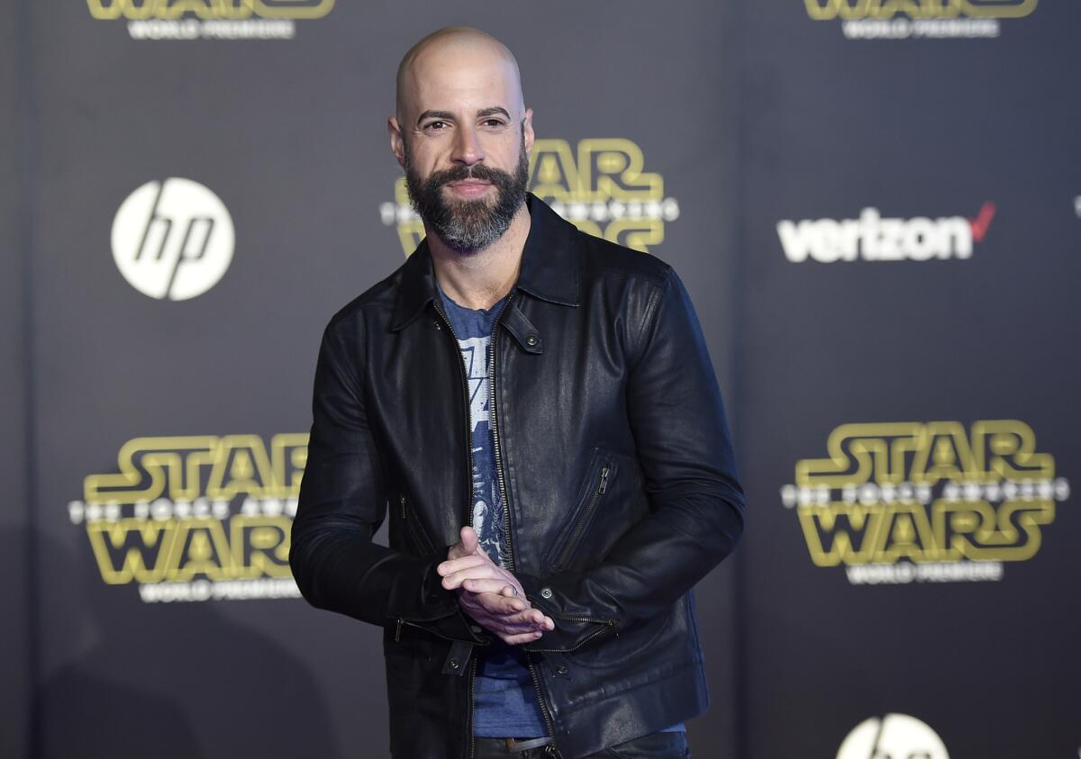 Chris Daughtry at the world premiere of "Star Wars: The Force Awakens" on Dec. 14, 2015.