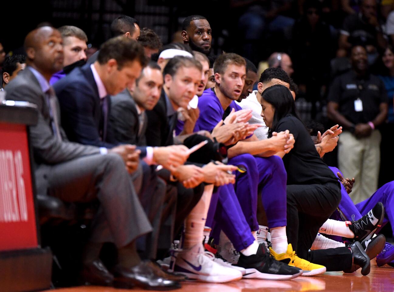 Denver Nuggets v Los Angeles Lakers