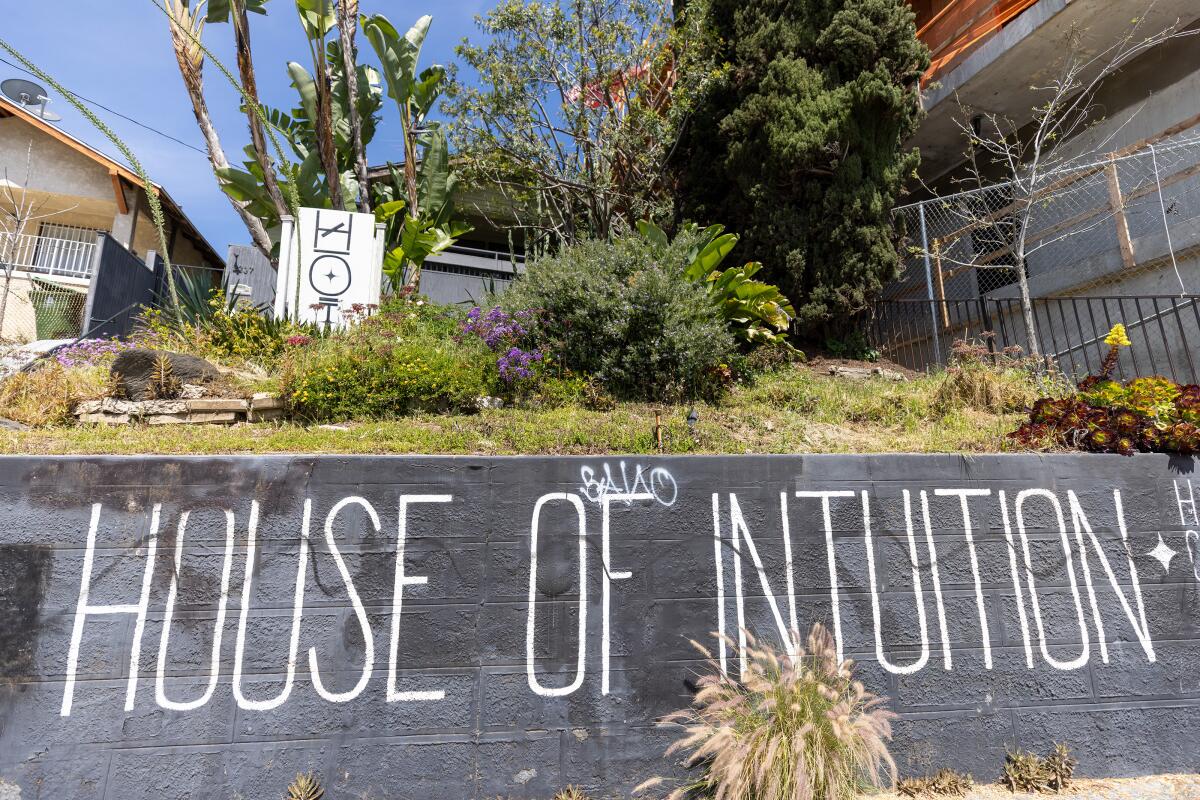 Exterior of House of Intuition in Echo Park