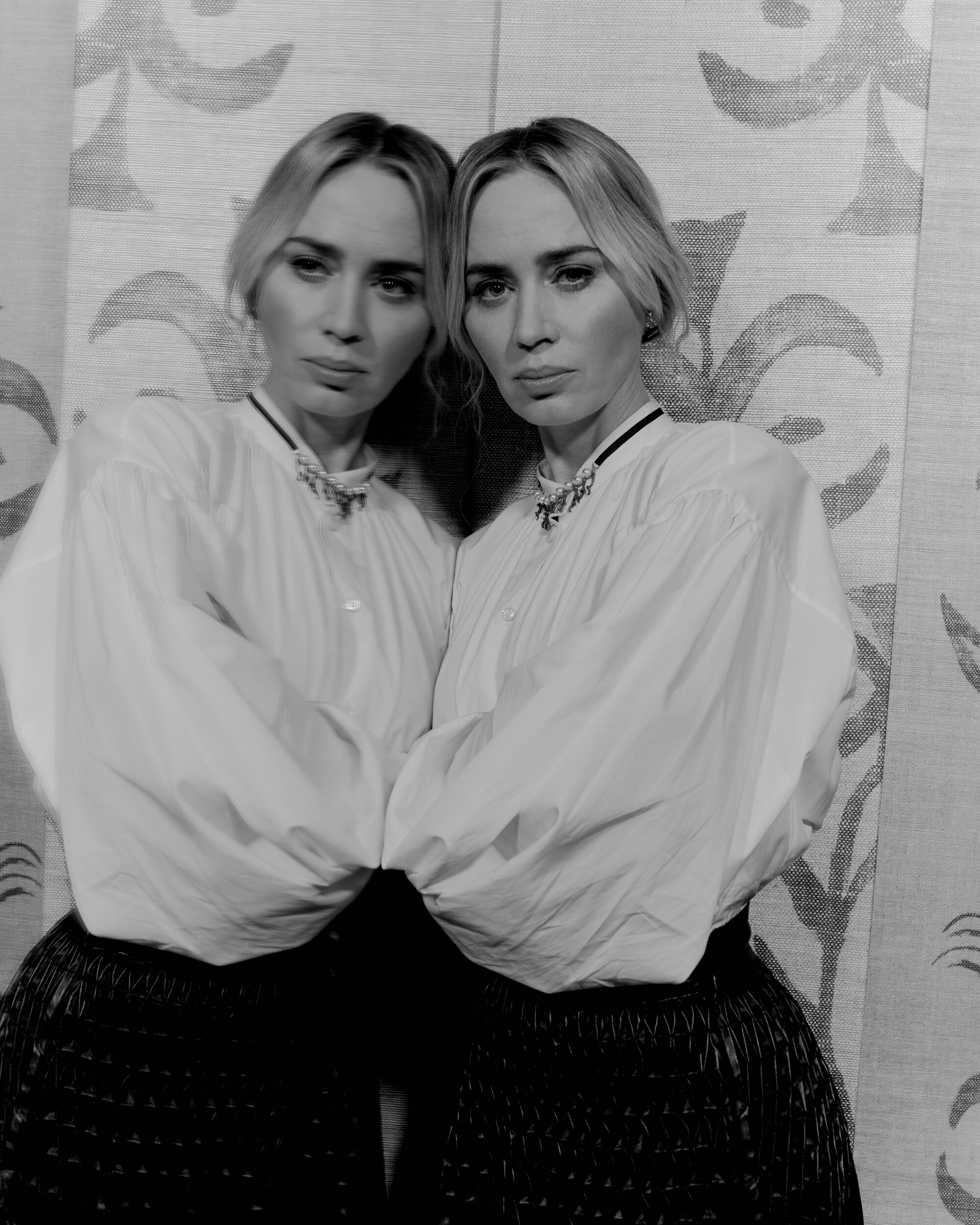 Emily Blunt poses