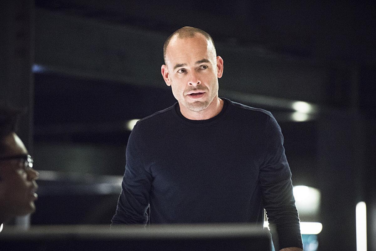 Paul Blackthorn plays Quentin Lance on the CW's "Arrow." (CW )