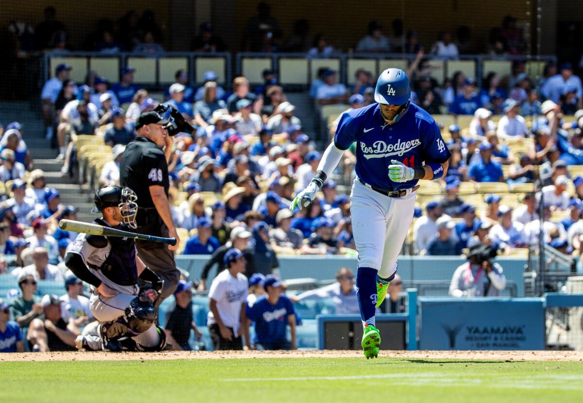 Dodgers explode for 13 runs in victory over Rockies – Orange County Register