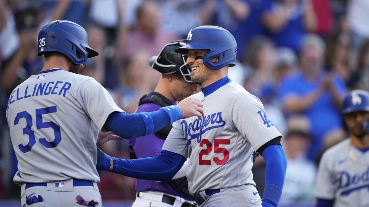 Dodgers blow out Rockies, and get good news on several injured