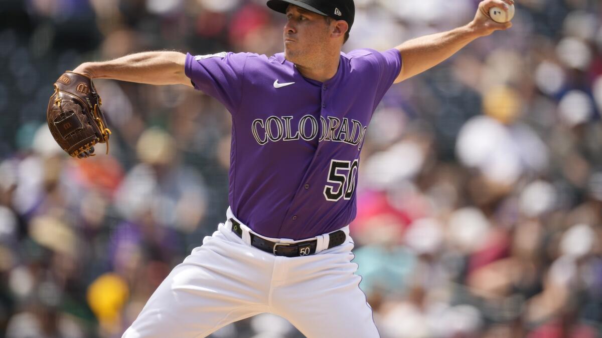 Blach, 4 relievers lead Rockies over Athletics, 2-0; McMahon drives in both  runs - The San Diego Union-Tribune