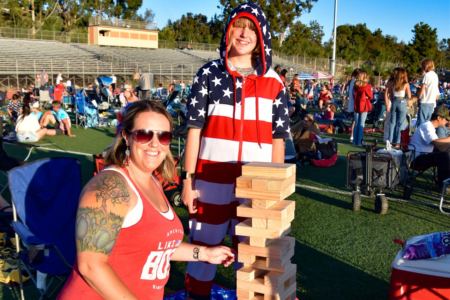 Photos Fourth of July fireworks light up the sky over Poway High