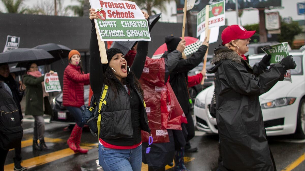 Parents and students joined teachers in picket lines outside Hollywood High School during the January teachers' strike, but will they follow the lead of teachers in Tuesday's election?