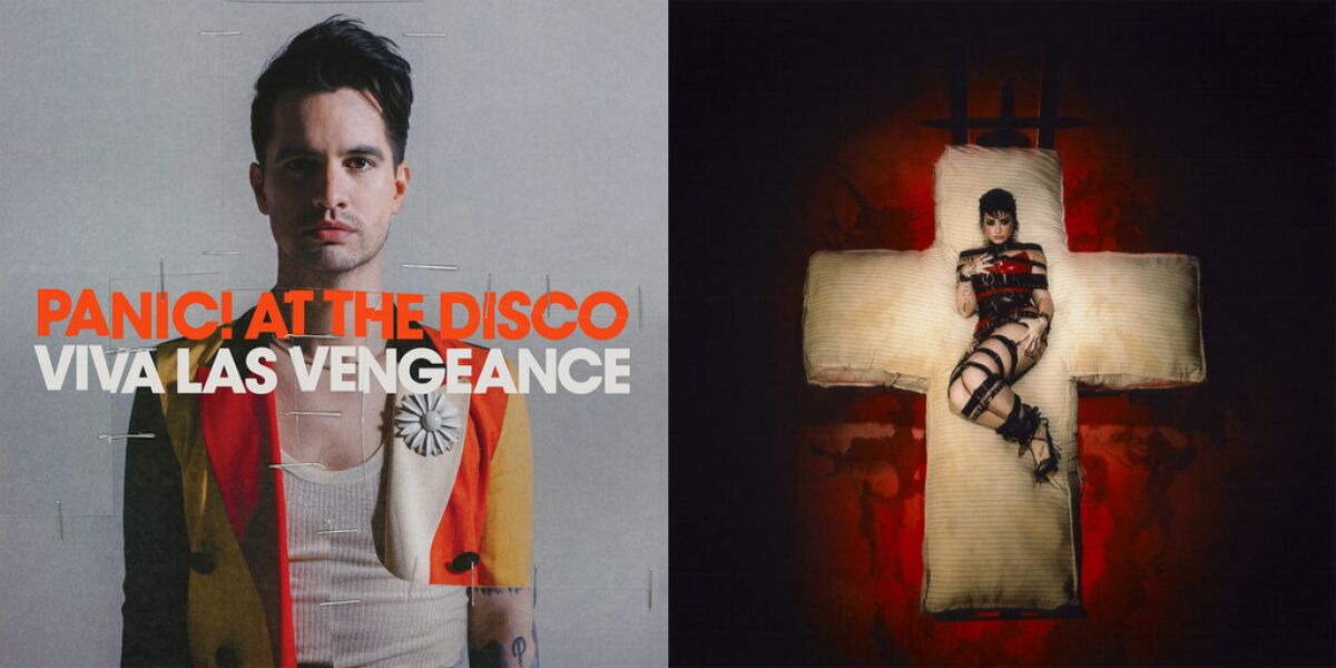 los nuevos álbumes de Panic! at the Disco, "Viva Las Vengeance"; y Demi Lovato. 