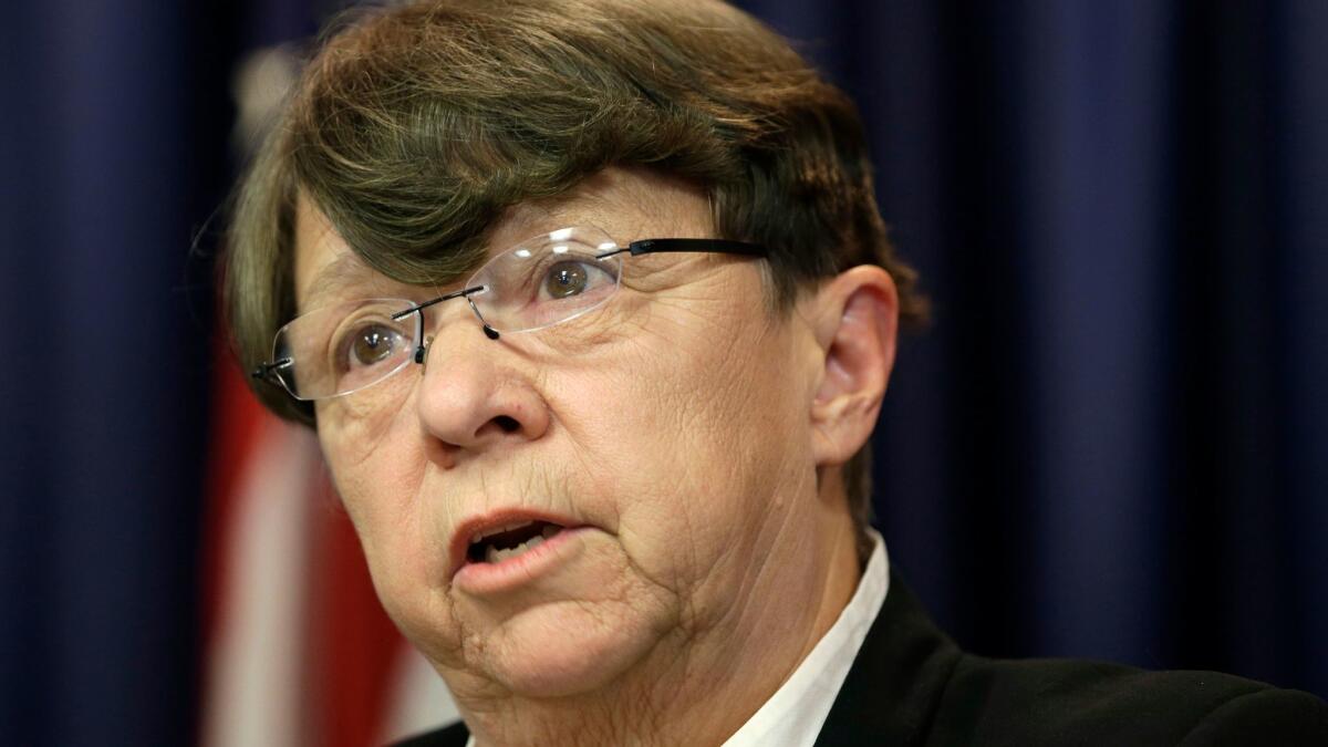 Mary Jo White, who tried beef up the Securities and Exchange Commission's enforcement efforts over the last three years, plans to step down as its chief at the end of the Obama administration.