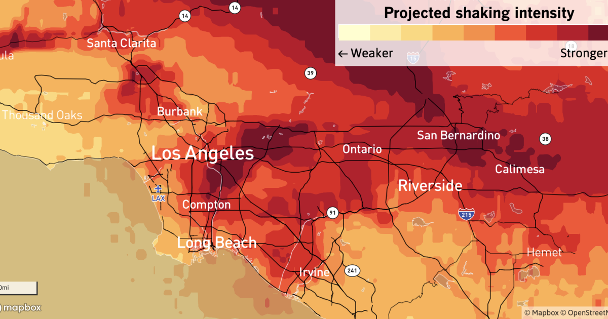 'Tectonic time bomb' Mapping where massive California earthquakes