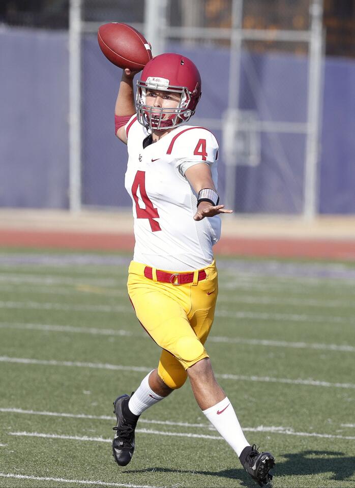Photo Gallery: Football season opener in non-league game between Hoover and La Canada