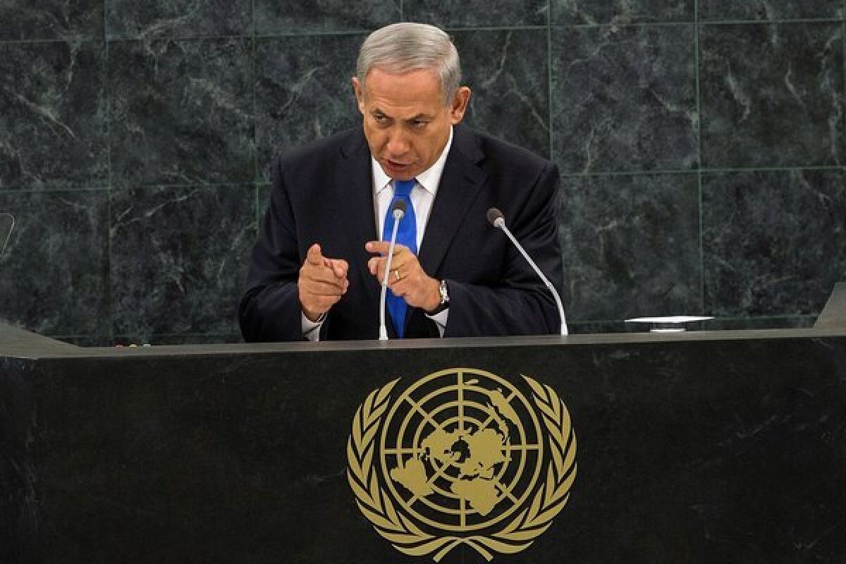 Israeli Prime Minister Benjamin Netanyahu warned world leaders at the United Nations on Tuesday that Iran's seemingly moderate new president, Hassan Rouhani, is "a wolf in sheep's clothing," seeking to hide Iran's nuclear weapons program from the outside world.