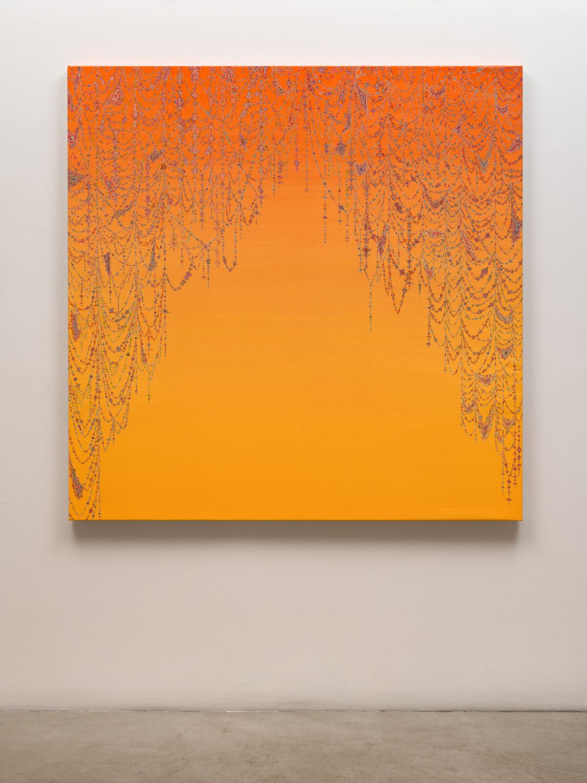 Veil (Orange to Yellow) by Kelsey Brookes