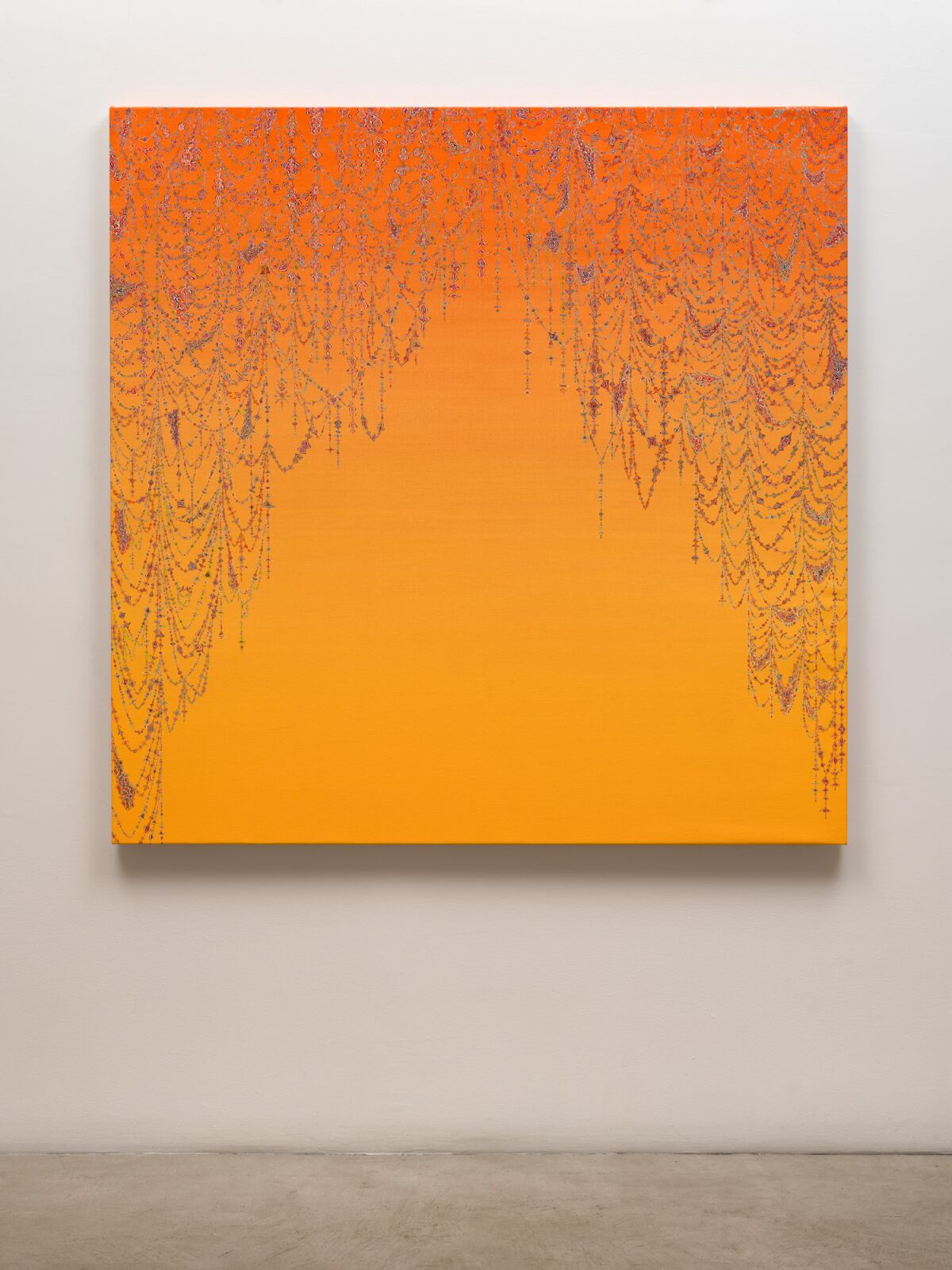Veil (Orange to Yellow) by Kelsey Brookes