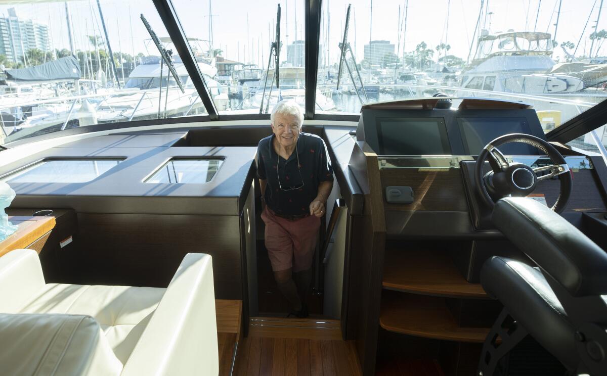 Yacht owner Bill Wolf