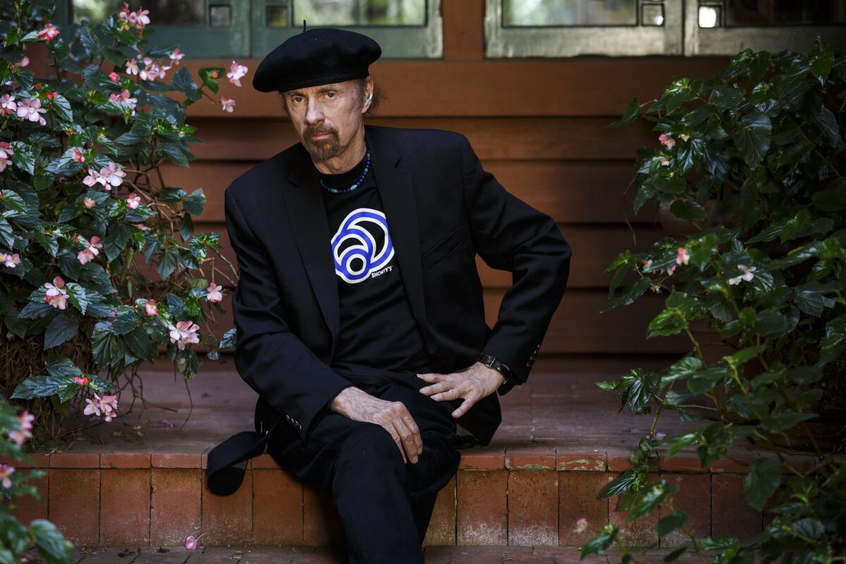 Novelist T.C. Boyle photographed at his home in Montecito. Boyle is a fixture of the Southern California literary scene and recipient of the 2015 Robert Kirsch Award for Lifetime Achievement at the upcoming L.A. Times Book Prizes and Festival of Books.